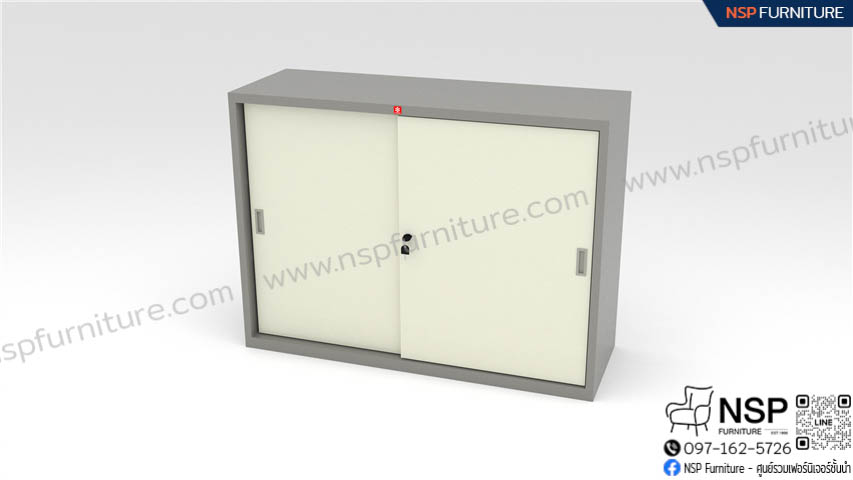 ตู้บานเลื่อนทึบ รุ่น KSS-120 - NSP Furniture