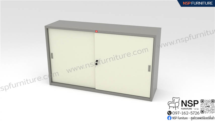 ตู้บานเลื่อนทึบ รุ่น KSS-150 - NSP Furniture