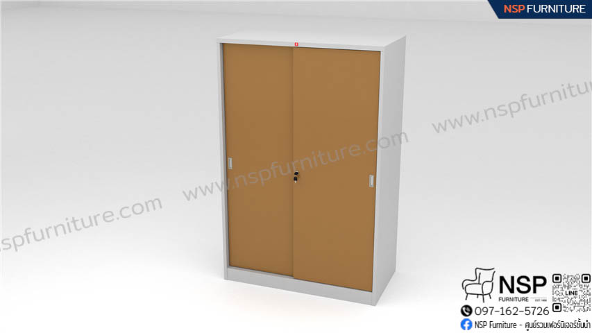 ตู้เสื้อผ้าบานเลื่อนทึบ รุ่น KSS-126K - NSP Furniture
